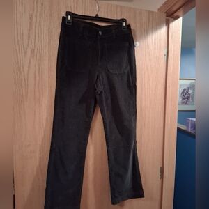 free people  suede pants, size 4.  front pockets, 36 long, 26 inseam 14 acr